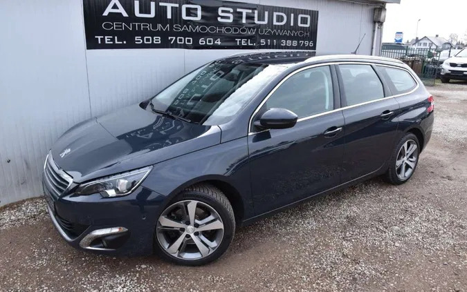 samochody osobowe Peugeot 308 cena 36450 przebieg: 204660, rok produkcji 2015 z Leśna